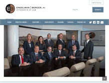 Tablet Screenshot of eblawyers.com
